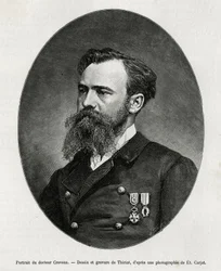 Ritratto del Dott. Jules Nicolas Crevaux (1847-1882), medico ed esploratore del Sud America (dalla Guyana francese all