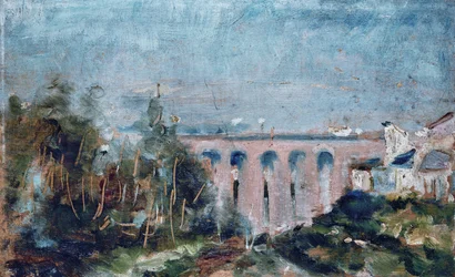 Il Viadotto di Castelviel ad Albi, 1880