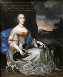 Francese:  Louise Marie-Christine, princesse de Savoie () Ritratto di Anne Marie Louise d