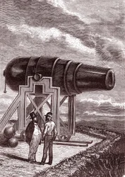 Il cannone gigante Columbiad Rodmar
