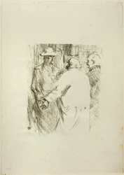 Clemenceau in Busk, da Au Pied du Sinaï