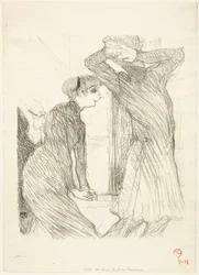 Lugné-Poé e Bady, in "Au-Dessus des Forces Humaines"