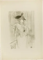 Mademoiselle Marcelle Lender, in Piedi