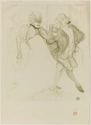 Réjane e Galipaux, in Madame Sans-Gêne