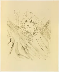 Sarah Bernhardt, da Treize Lithographies