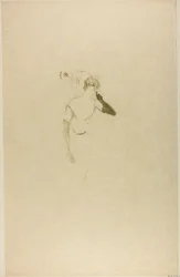 Yvette Guilbert, in Colombine a Pierrot