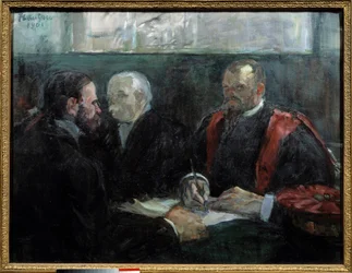 Un esame alla Facoltà di Medicina di Parigi nel 1901