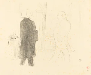 Antoine e Gémier in "Une Faillite"