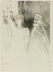 Bartet e Mounet-Sully, in Antigone