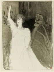 Bartet e Mounet-Sully, in Antigone