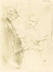 Brandes e Leloir in Cabotins, 1894