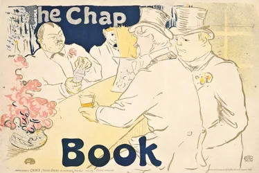 Bar irlandese e americano, Rue Royale - poster per "The Chap Book"