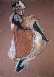 Jane Avril danzante