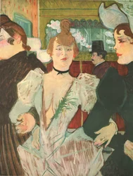 La Goulue al Moulin Rouge, 1892, 1952