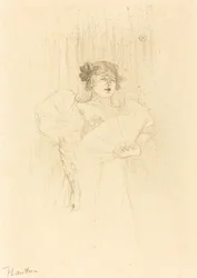 Luce Myres di fronte