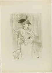 Mademoiselle Marcelle Lender, in Piedi