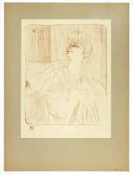 À Menilmontant di Bruant, quarto piatto di Yvette Guilbert