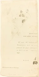 Invito del signor e della signora Alexandre Natanson