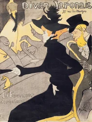 Manifesto pubblicitario per «Le Divan Japonais», 1892