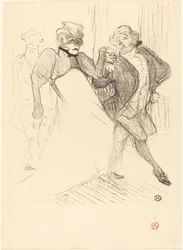 Réjane e Galipaux in Madame Sans-Gêne, 1894