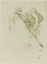 Réjane e Galipaux, in Madame Sans-Gêne