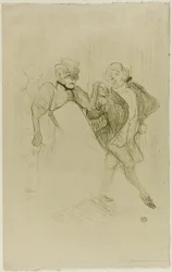 Réjane e Galipaux, in Madame Sans-Gêne