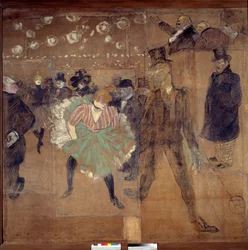 Insegna per la casa della Goulue (Weber Louise detta La Goulue)