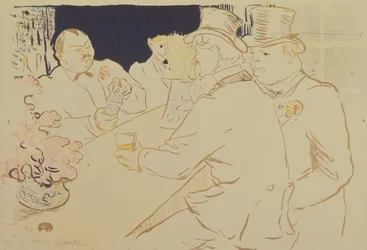 Il bar irlandese e americano, rue Royale, per The Chap Book