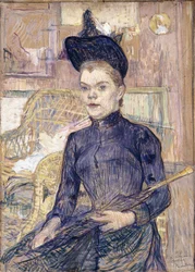 La donna con il cappello nero, Berthe la sorda