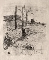 Un Cimitero in Galizia, 1898