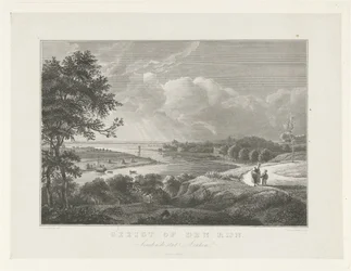 Veduta del Reno sotto Arnhem (Scene dai dintorni della città di Arnhem)