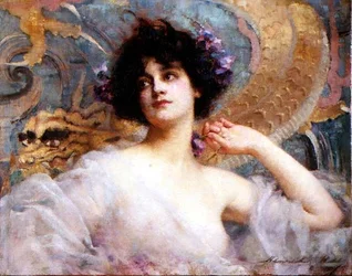 Ritratto di una giovane bellezza, ca. 1904