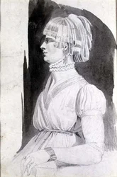 Studio di una donna