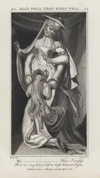 Illustrazione per Tutto è Bene Quel che Finisce Bene di Shakespeare
