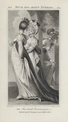 Illustrazione per Molto rumore per nulla di Shakespeare