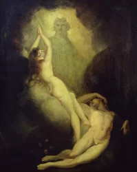 La creazione di Eva da Milton, Paradiso Perduto VIII