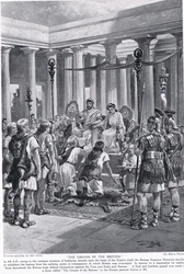 I lamenti dei Britanni, illustrazione da 