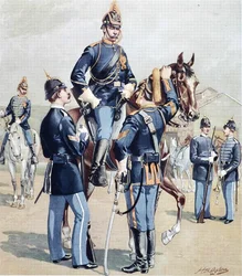 Cavalleria e Fanteria degli Stati Uniti, uniforme completa