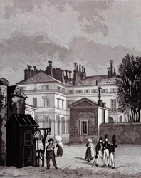 Veduta della Scuola Politecnica nel XVIII secolo