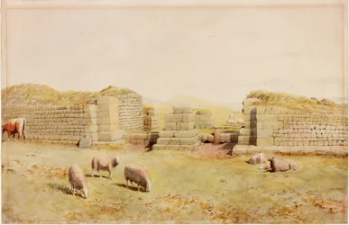 La Porta Ovest a Housesteads