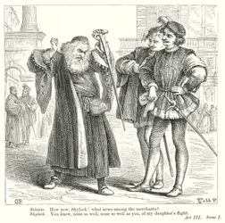 Il mercante di Venezia (incisione)