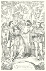 I due gentiluomini di Verona (incisione)