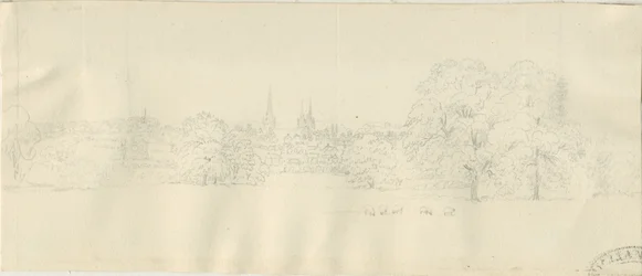 Lichfield - Vista nord (distante)
