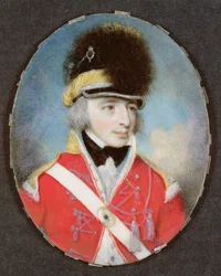 Miniatura di un ufficiale sconosciuto, c.1797