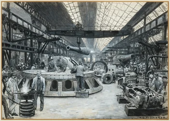 Baia nel Negozio di Montaggio di Sir Joseph Whitworth e Co.