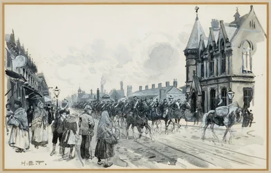 Caserma di fanteria di Salford e biblioteca gratuita, Regent