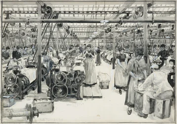 Capannoni di tessitura, Mulini di Howarth
