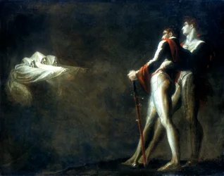 Le tre streghe appaiono a Macbeth e Banquo, fine XVIII secolo
