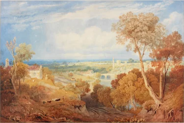 Castello di Barnard, circa 1835