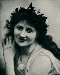 Miss Mary Anderson come Perdita, c1893